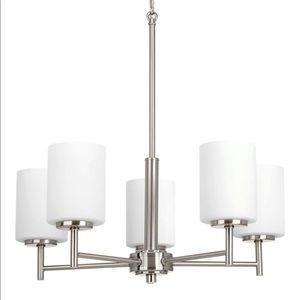 5 Light Shaded Modern Simple Chandelier